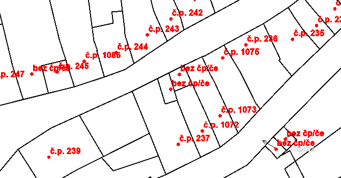 Holešov 47582812 na parcele st. 564/2 v KÚ Holešov, Katastrální mapa
