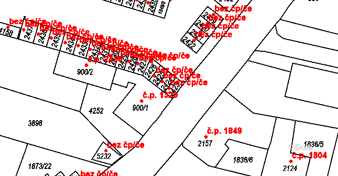 Dvůr Králové nad Labem 44910819 na parcele st. 2423 v KÚ Dvůr Králové nad Labem, Katastrální mapa
