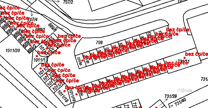Jablonec nad Nisou 49672819 na parcele st. 731/30 v KÚ Mšeno nad Nisou, Katastrální mapa