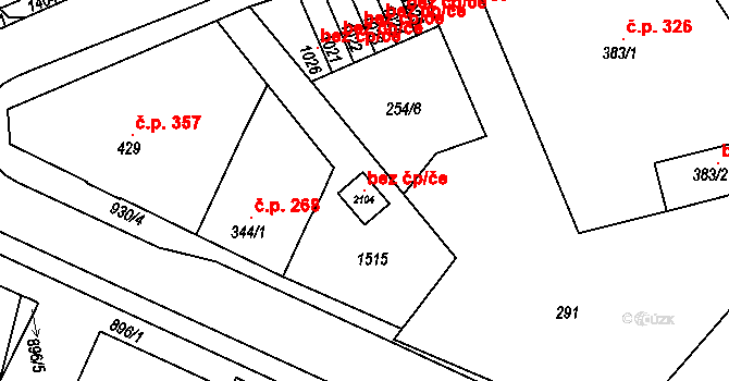 Objekt 146101821, Katastrální mapa
