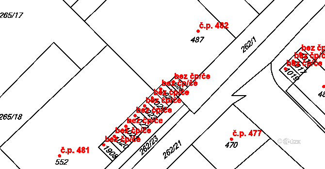 Kdyně 45231826 na parcele st. 1025 v KÚ Kdyně, Katastrální mapa