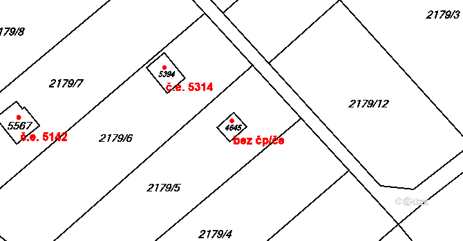 Dvůr Králové nad Labem 41866827 na parcele st. 4645 v KÚ Dvůr Králové nad Labem, Katastrální mapa