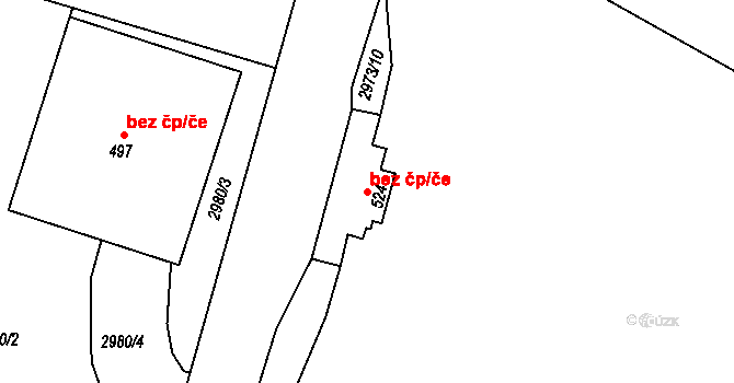 Sepekov 43071830 na parcele st. 524 v KÚ Sepekov, Katastrální mapa