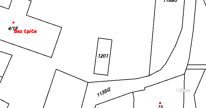 Nihošovice 47272830 na parcele st. 4/19 v KÚ Nihošovice, Katastrální mapa