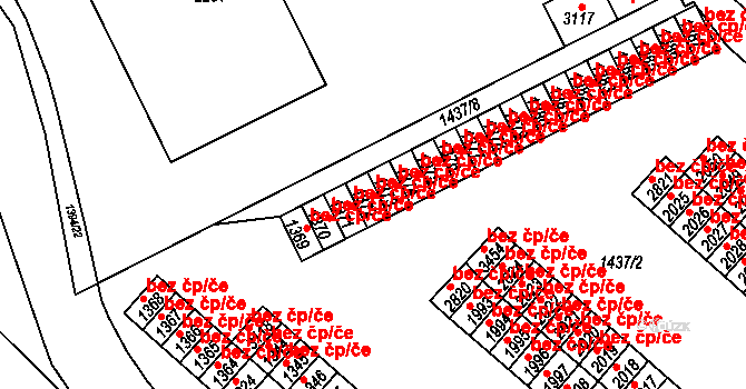 Vrchlabí 41595831 na parcele st. 1372 v KÚ Vrchlabí, Katastrální mapa