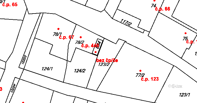 Mořkov 44829833 na parcele st. 684 v KÚ Mořkov, Katastrální mapa