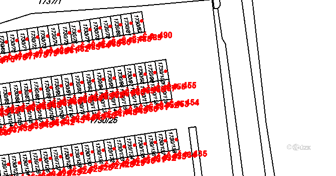 Miřetice u Klášterce nad Ohří 454, Klášterec nad Ohří na parcele st. 1730/119 v KÚ Miřetice u Klášterce nad Ohří, Katastrální mapa