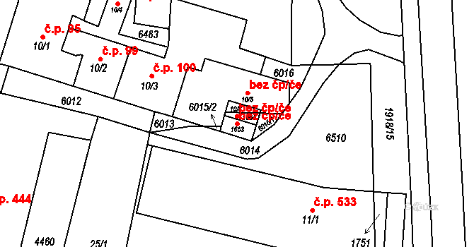 Hrušovany nad Jevišovkou 41823834 na parcele st. 1663 v KÚ Hrušovany nad Jevišovkou, Katastrální mapa