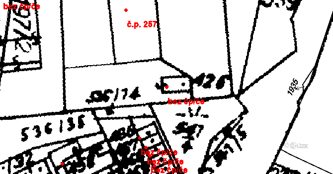 Hrochův Týnec 43750834 na parcele st. 426 v KÚ Hrochův Týnec, Katastrální mapa