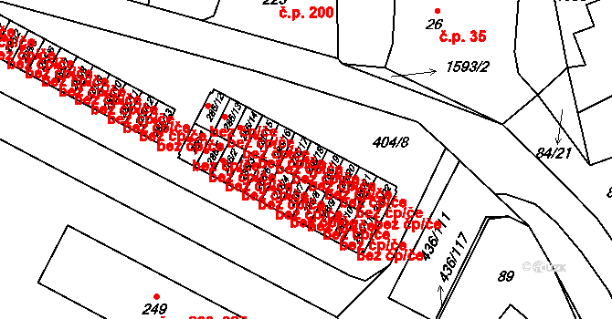 Opatovice nad Labem 49168835 na parcele st. 286/18 v KÚ Opatovice nad Labem, Katastrální mapa