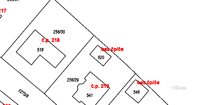Jarošov nad Nežárkou 147348838 na parcele st. 620 v KÚ Jarošov nad Nežárkou, Katastrální mapa