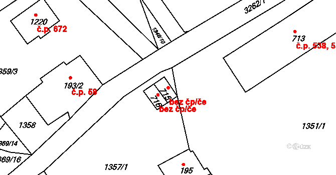 Rokytnice nad Jizerou 47892838 na parcele st. 715 v KÚ Horní Rokytnice nad Jizerou, Katastrální mapa