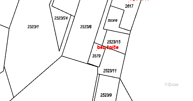 Objekt 121420841, Katastrální mapa
