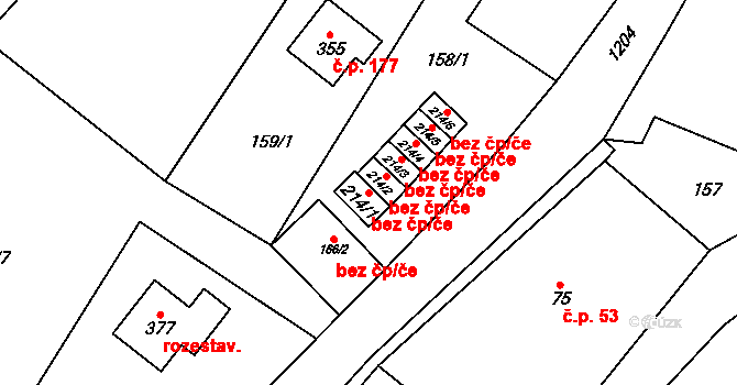 Černý Důl 44942842 na parcele st. 214/1 v KÚ Čistá v Krkonoších, Katastrální mapa