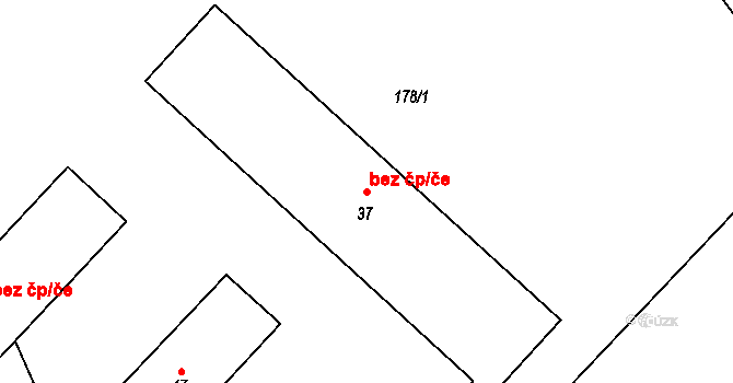 Pluhův Žďár 47560843 na parcele st. 37 v KÚ Samosoly, Katastrální mapa