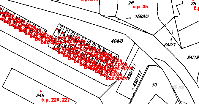 Opatovice nad Labem 49168843 na parcele st. 286/20 v KÚ Opatovice nad Labem, Katastrální mapa