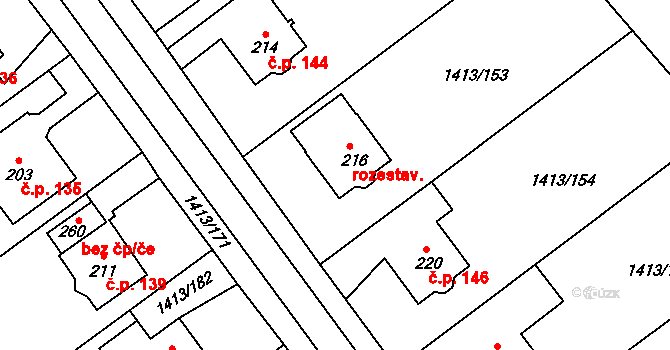 Jankovice 145, Katastrální mapa