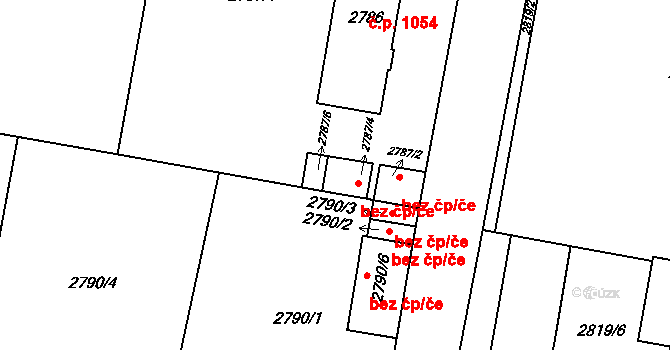 Objekt 40112845, Katastrální mapa