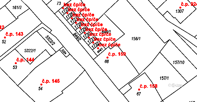 Jáchymov 39644847 na parcele st. 844/3 v KÚ Jáchymov, Katastrální mapa