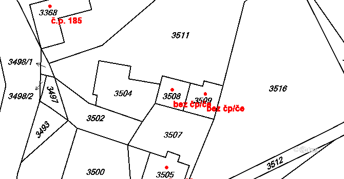 Bravantice 41564847 na parcele st. 3508 v KÚ Bravantice, Katastrální mapa