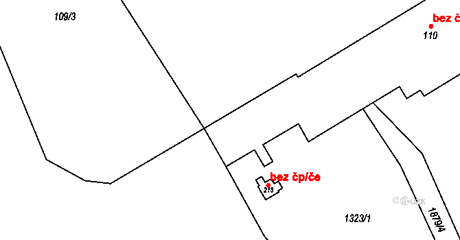 Nové Heřminovy 40195848 na parcele st. 110 v KÚ Nové Heřminovy, Katastrální mapa