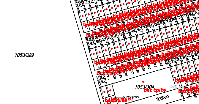 Liberec 40800849 na parcele st. 1053/317 v KÚ Růžodol I, Katastrální mapa