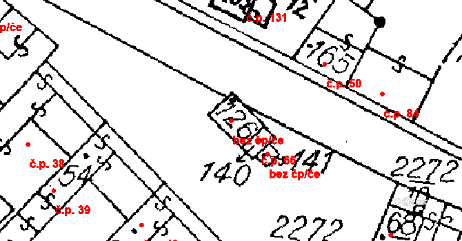 Ctidružice 40962849 na parcele st. 126 v KÚ Ctidružice, Katastrální mapa