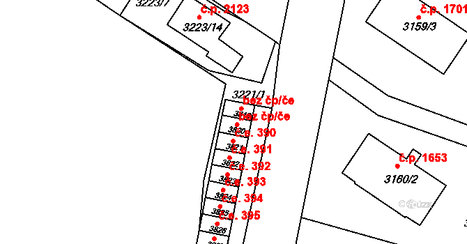 Tachov 46181849 na parcele st. 3820 v KÚ Tachov, Katastrální mapa