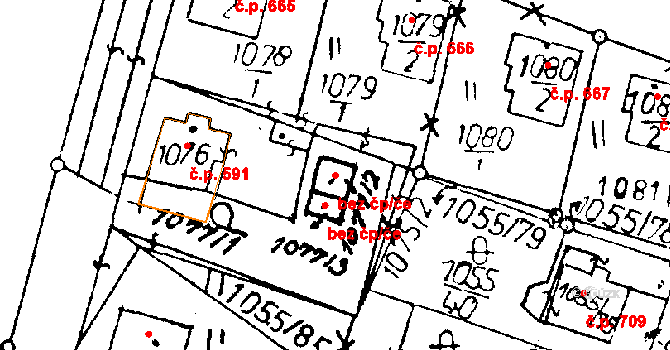 Rychnov u Jablonce nad Nisou 94909849 na parcele st. 1077/2 v KÚ Rychnov u Jablonce nad Nisou, Katastrální mapa