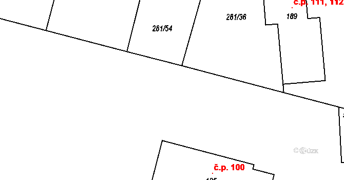 Objekt 107204851, Katastrální mapa
