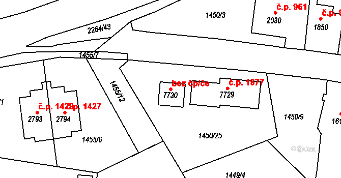 Beroun 90215851 na parcele st. 7730 v KÚ Beroun, Katastrální mapa