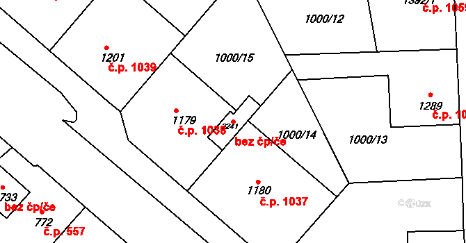 Lipník nad Bečvou 88306852 na parcele st. 3241 v KÚ Lipník nad Bečvou, Katastrální mapa