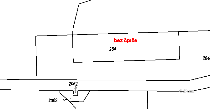 Králíky 48259853 na parcele st. 254 v KÚ Horní Lipka, Katastrální mapa