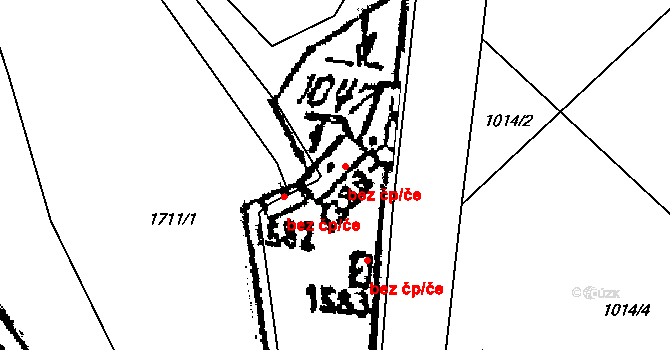 Jaroměřice nad Rokytnou 291, Katastrální mapa