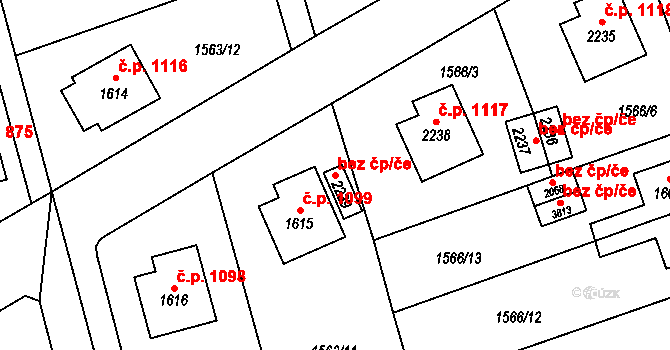 Humpolec 41752856 na parcele st. 2239 v KÚ Humpolec, Katastrální mapa