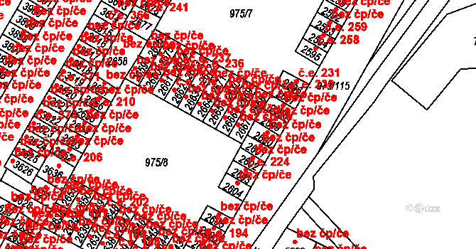 Havlíčkův Brod 44535856 na parcele st. 2667 v KÚ Havlíčkův Brod, Katastrální mapa