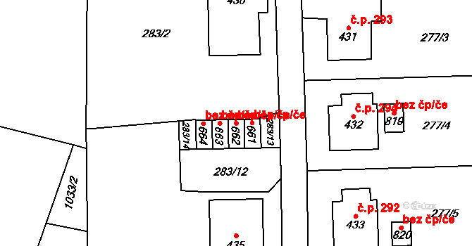 Svratouch 41352858 na parcele st. 662 v KÚ Svratouch, Katastrální mapa