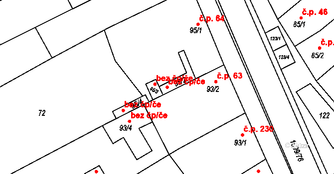 Kvasice 44992858 na parcele st. 95/2 v KÚ Kvasice, Katastrální mapa