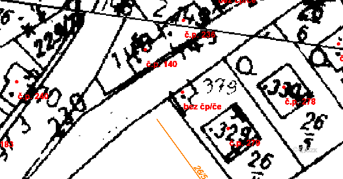 Zvoleněves 45347859 na parcele st. 379 v KÚ Zvoleněves, Katastrální mapa