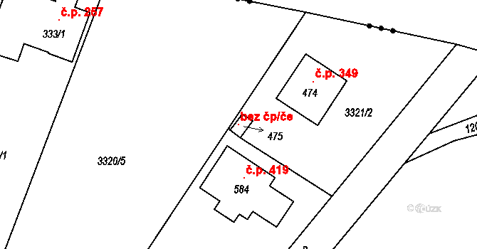 Sepekov 46231862 na parcele st. 475 v KÚ Sepekov, Katastrální mapa