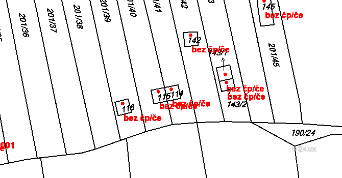 Temešvár 39951863 na parcele st. 114 v KÚ Temešvár, Katastrální mapa