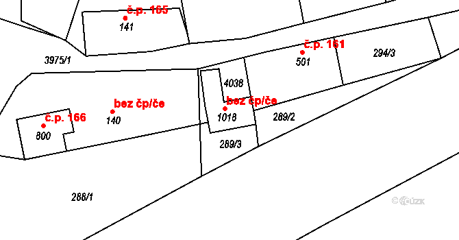 Liptál 49979868 na parcele st. 1018 v KÚ Liptál, Katastrální mapa