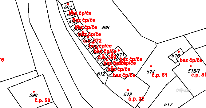 Povrly 368, Katastrální mapa