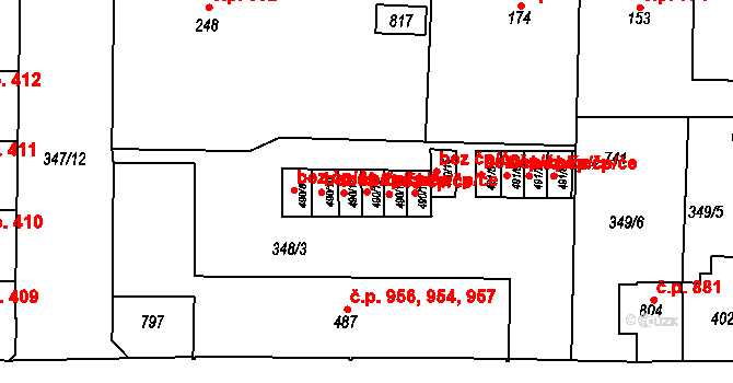 Kralupy nad Vltavou 83481869 na parcele st. 490/12 v KÚ Lobeč, Katastrální mapa