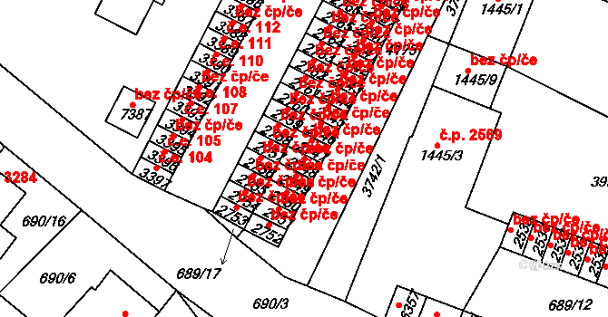 Havlíčkův Brod 38684870 na parcele st. 2748 v KÚ Havlíčkův Brod, Katastrální mapa