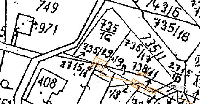 Kamenický Šenov 118 na parcele st. 1501 v KÚ Kamenický Šenov, Katastrální mapa