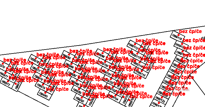Třeboň 40997871 na parcele st. 1695/99 v KÚ Třeboň, Katastrální mapa