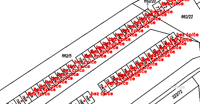 Košťany 45062871 na parcele st. 753/12 v KÚ Košťany, Katastrální mapa