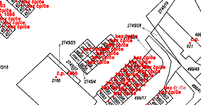 Havlíčkův Brod 50425871 na parcele st. 7403 v KÚ Havlíčkův Brod, Katastrální mapa