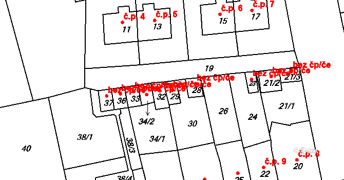 Krnov 42353874 na parcele st. 29 v KÚ Opavské Předměstí, Katastrální mapa